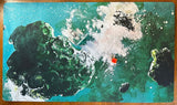 Asteroid field game mat 24x14