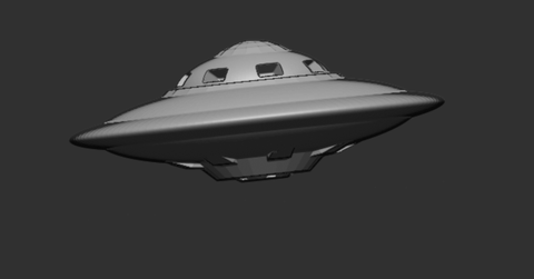 SCI2 -Classic UFO Saucer (Mantis)