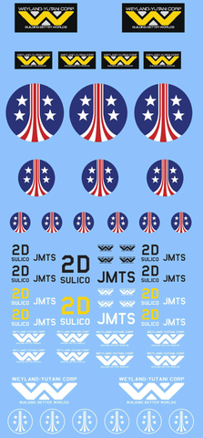 Decal - Weyland Yutani Dropship