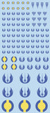 Decal - Jedi markings Blue