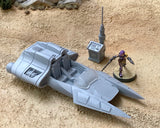 Sci-Fi Scout Air Speeder (printed)
