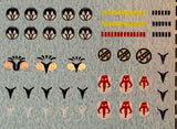 Decal - Mandolorian Bo Katan and Boba Fett