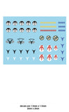Decal - Mandolorian Bo Katan and Boba Fett