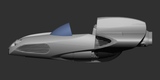 Sci-Fi Heavy Duty Air Speeder (printed)