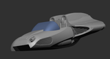 Sci-Fi Heavy Duty Air Speeder (printed)