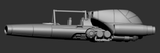 Sci-Fi Tandom Speeder stl file