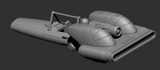 Sci-Fi Tandom Speeder stl file