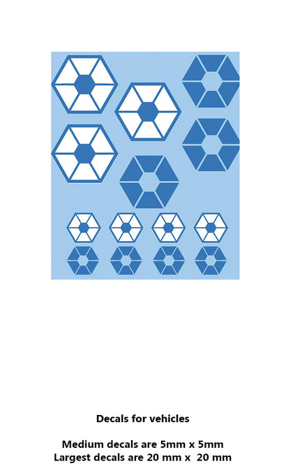 Decal - CIS Tanks Blue
